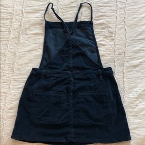 Free People Dresses - Free people Navy blue corduroy overall dress Free People Dresses - Free people Navy blue corduroy overall dress